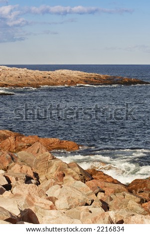 Atlantic ocean, Nova Scotia, Canada,