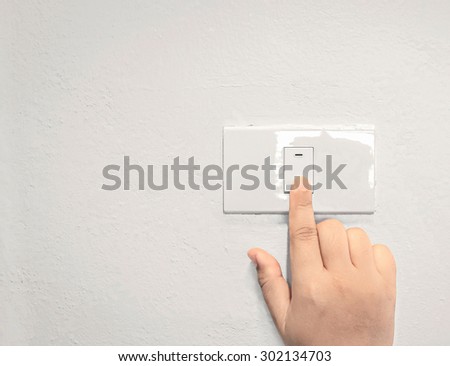 turn off the light and wall background