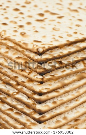 unleavened bread texture in the photo