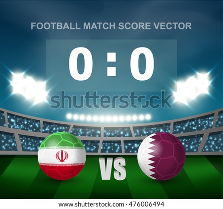live Qatar score