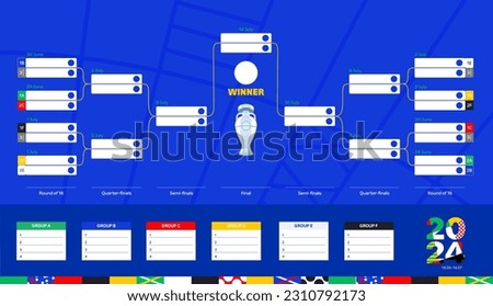 Illustration of match schedule tournament playoff in Germany , final stage