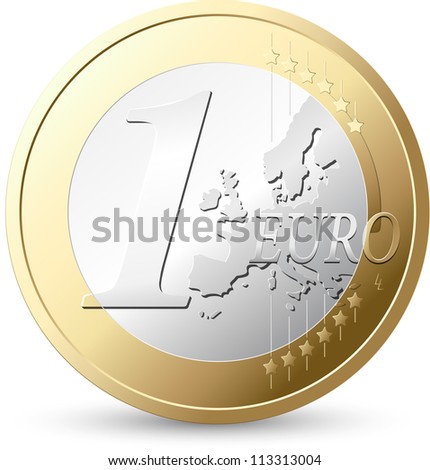 1 Euro - European currency