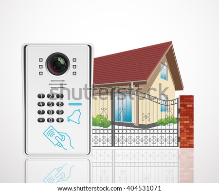 Home access control system - Video door phone 