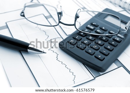 Scientific Calculator with pen glasses