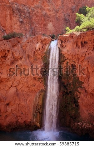 Grand Canyon Waterfall Stock Photo 59385715 : Shutterstock