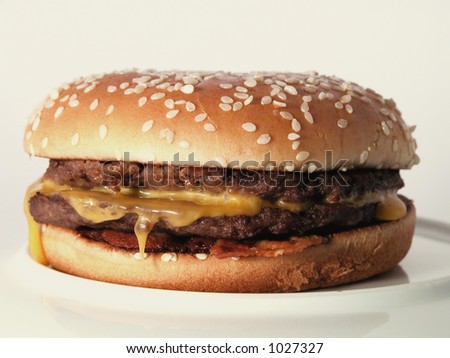 Hamburger with Bacon