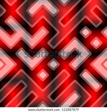 Ornate seamless texture in a square tile