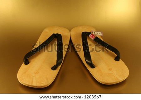 Japanese Slippers Stock Photo 1203567 : Shutterstock