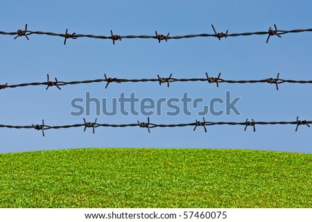 Fence our world, help protect the green planet earth