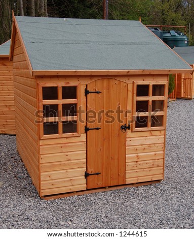 Brand new garden shed