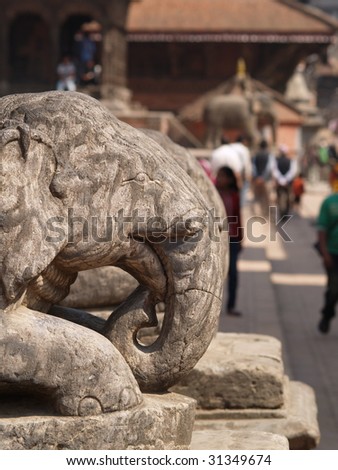 Travel destination scenics in Patan, Nepal