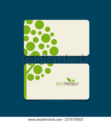 Nature banner, Eco organic labels and cards. Vector illustration.