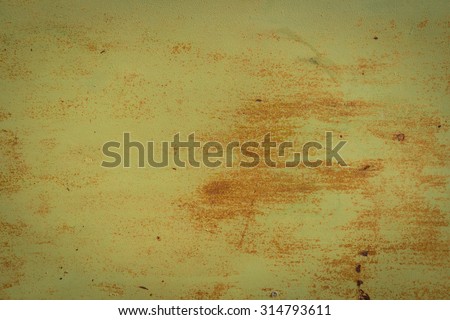 Iron surface rust background ( Filtered image processed vintage effect. )