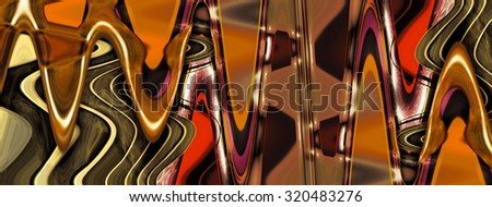 Photography art abstract distort zigzag design for background
