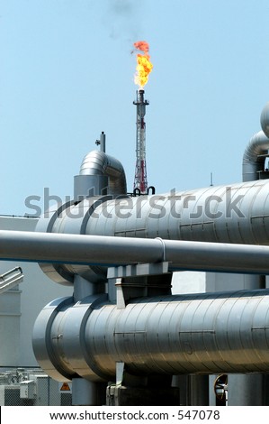 Blue Sky Oil Refinery in Balongan, Indramayu, West Java, Indonesia, Asia