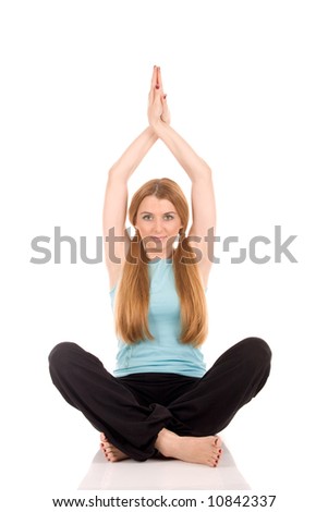 Yoga pose.