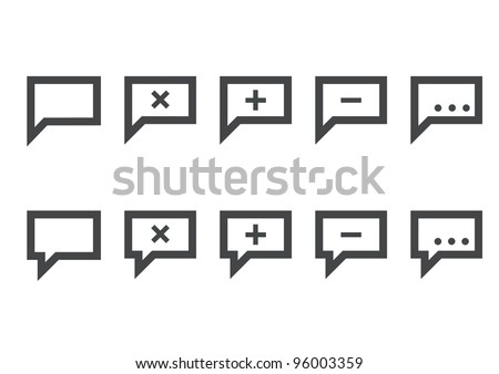 Comment icons