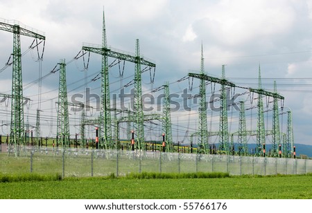 High voltage energy distribution