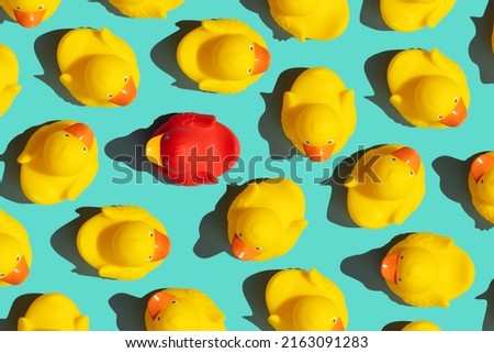 Similar – Image, Stock Photo The duck stands on the ice and drinks the cold water