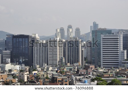 high rise office buildings in seoul korea