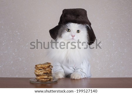 cat in the hat eats pancakes
