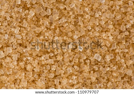 Background texture of turbinado sugar crystals.