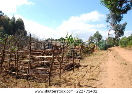 The agricultural environment and farmer in Tanzania - Africa