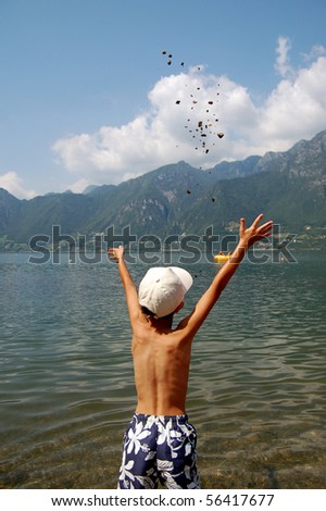 Thrower of stones - Lake Hydro