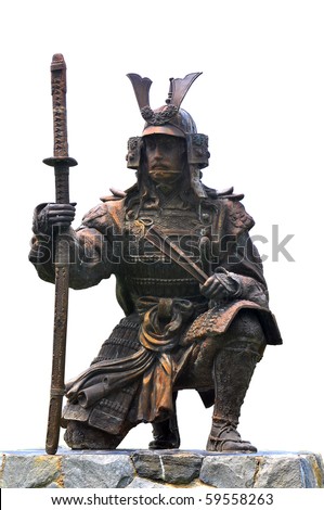 Statue of Chinese warrior