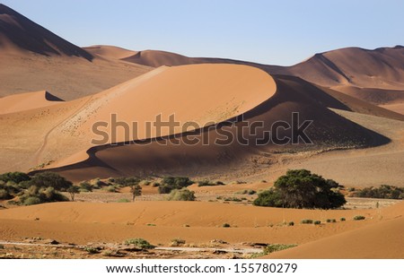 Dunes in Namib-Naukluft National Park, Namibia, Southern Africa