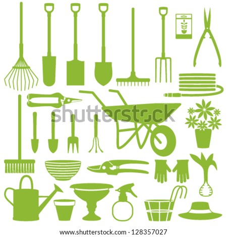 Gardening related icons 1