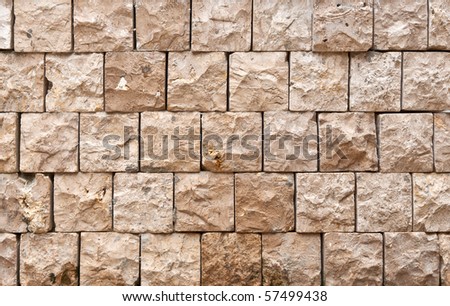 Square brick texture pattern