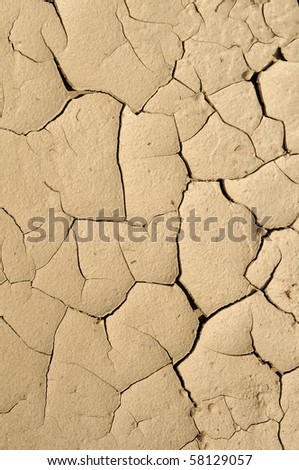 cracked earth because climate change