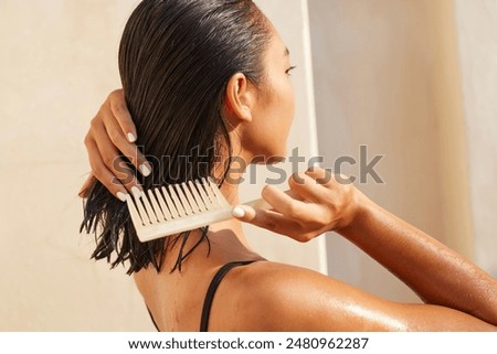 Image, Stock Photo bathroom Lifestyle