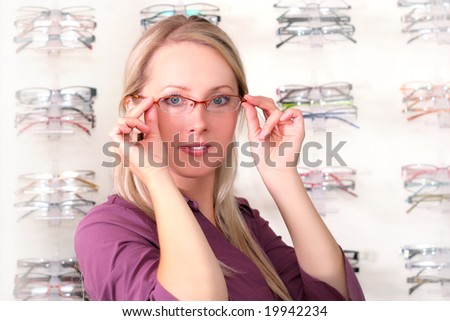 girl in the glasses