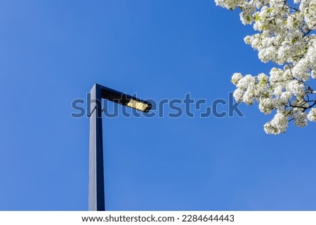 Similar – Image, Stock Photo parking lot lighting