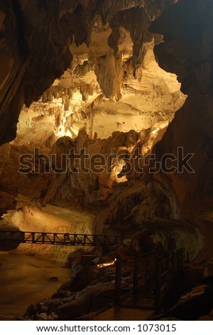 Clearwater cave in Mulu National Park, Malaysia