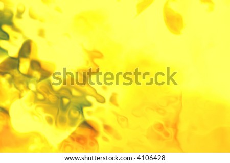abstract composition, liquid gold