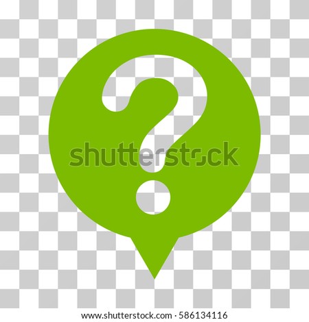 Status vector pictogram. Illustration style is flat iconic eco green symbol on a transparent background.