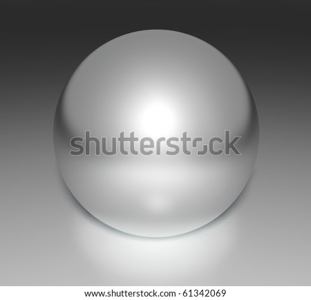 Metal Chrome Sphere, 3d Stock Photo 61342069 : Shutterstock