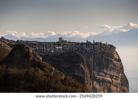 Similar – Foto Bild Kloster in Meteora, fotografiert durch ein Autofenster