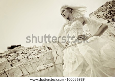 trash the dress in quarry