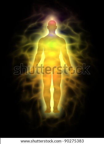 Man energy body - aura