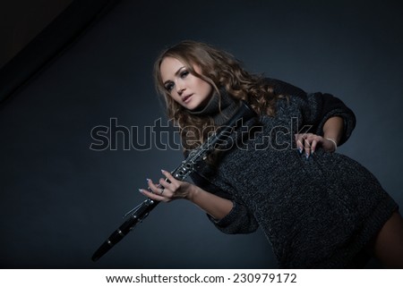 girl with the clarinet
