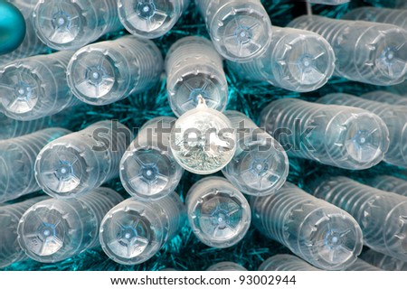 Background of recycle bottle.