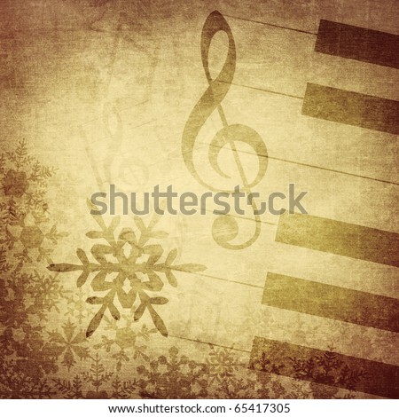 christmas song vintage background for your cover