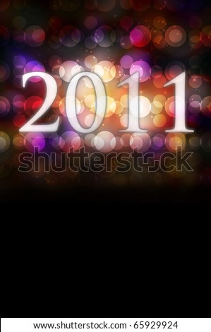 New year background poster with space for your text or image