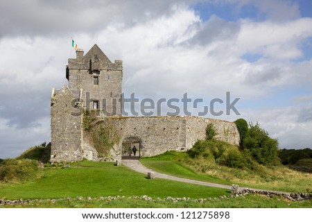 Dunguaire Castle, a 16th-century tower house situated on the south-eastern shore of Galway Bay, is thought to be the most photographed castle in Ireland.