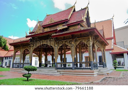 Pavilion in Bangkok National Museum