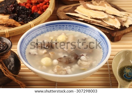 Four flavor herb soup - A Popular Taiwan food